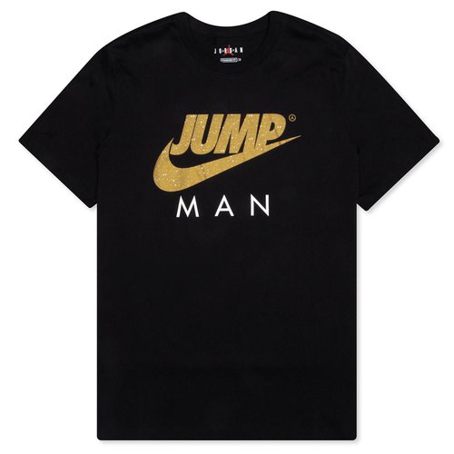 Air Jordan Jumpman Tee black metallic gold - Black/Metallic Gold - CT3708-011