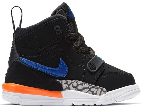 Air Jordan Legacy 312 - Black/Rush Blue-Brilliant Orange - AT4055-048