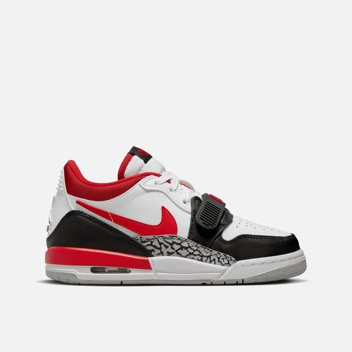Air Jordan Legacy 312 Low "Gs "Fire Red" - White/Fire Red/Black/Wolf Grey