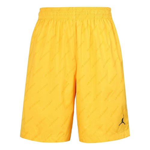 Air Jordan Legacy AJ4 Sports Shorts 'Yellow' CK5320-726 Solesense
