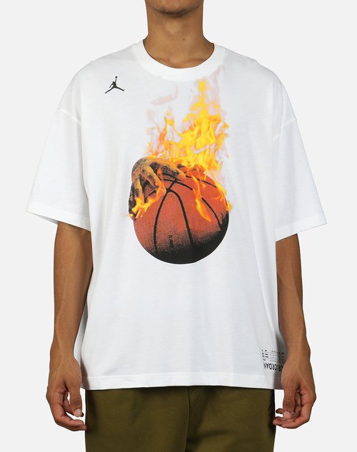 Air Jordan LEGACY AJ4 TEE - White - CJ9080-100