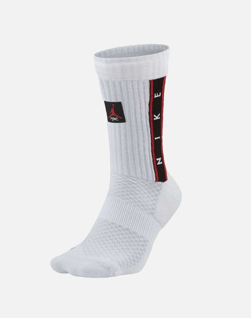 Air Jordan Legacy Flight Socks - White - CU7905-100