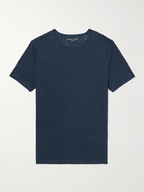 Air Jordan Linen T-Shirt - NAV - 3163-JORD002NAV