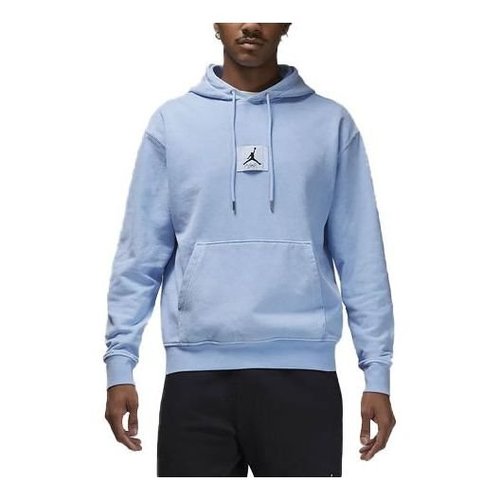 Air Jordan Logo Hoodie - Baby Blue/White - FB7291-425
