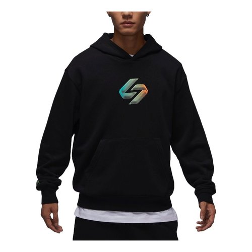 Air Jordan Luka Graphic Hoodie Asia Sizing - Black - HF8091-010