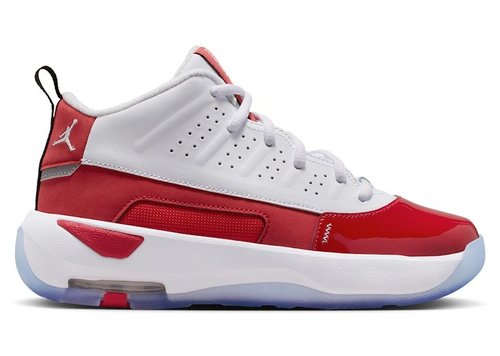 Air Jordan Max Aura 7 - White/Gym Red/Black/White - HQ2089-106