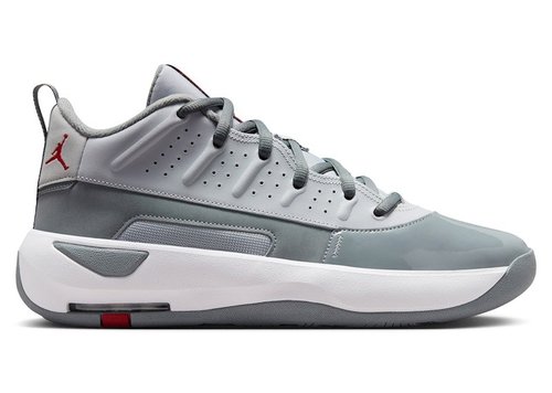 Air Jordan Max Aura 7 - Wolf Grey/Cool Grey/White/Varsity Red - HQ2091-002