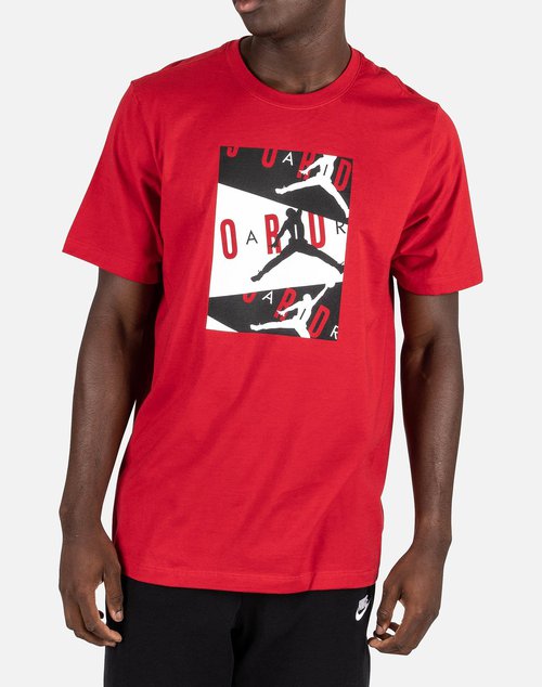 Air Jordan MJ AIR GRAPHIC TEE - RED - CD5628-687