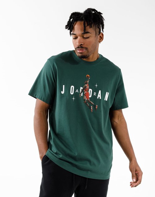Air Jordan MJ BRAND HOLIDAY TEE - Green - DC9797-333