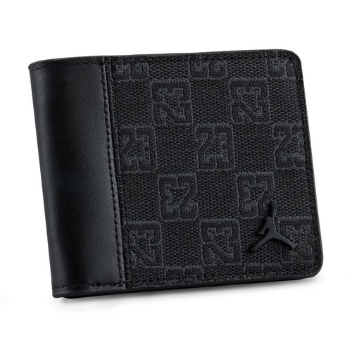 Air Jordan Monogram Bifold Wallet - Black - MA0934-023