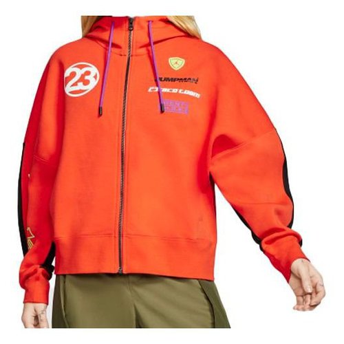 Air Jordan Moto Lightweight Knitting Jacket - Orange - CU4156-891