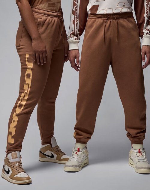 Air Jordan MVP Fleece Pants - Brown - FV7229-223