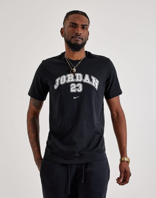 Air Jordan MVP T-Shirt - Black/White/White - IB7524-010