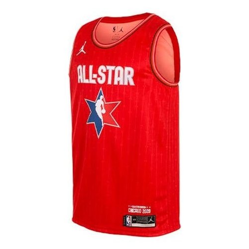Air Jordan NBA Sports Basketball 20 All-Star Curry 30 Jersey - Red - CJ1063-658