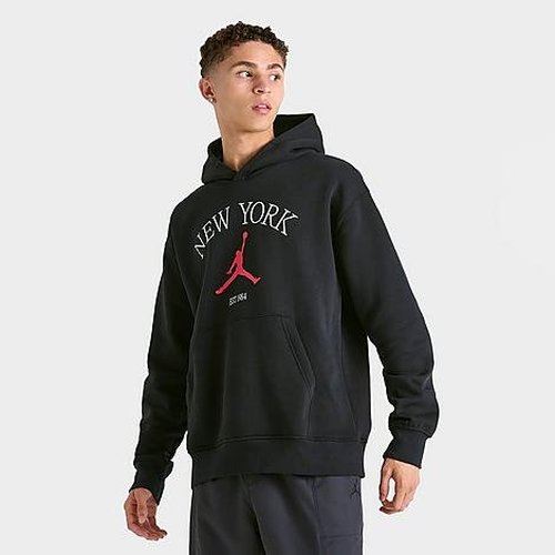 Air Jordan New York City Pullover Hoodie - Black - HF1489-010