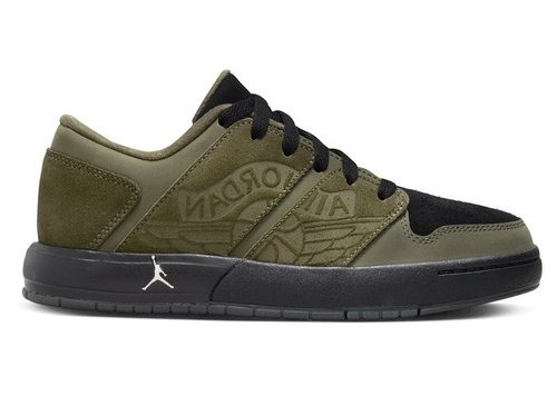 Air Jordan Nu Retro 1 Low - Medium Olive/Light Bone/Anthracite - FB4412-200