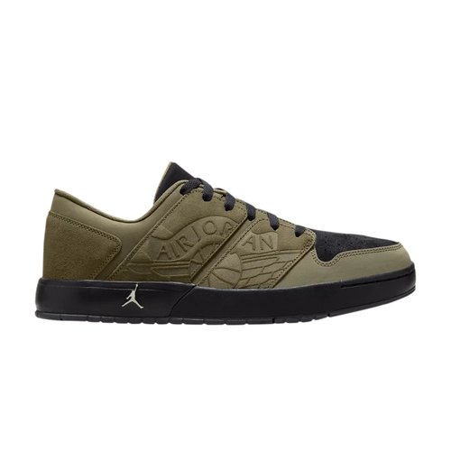 Air Jordan Nu Retro 1 Low | Green | Size 5.5 - Medium Olive/Light Bone/Anthracite - DV5141-200