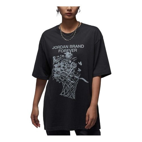 Air Jordan Oversized Graphic T-Shirt Asia Sizing - Off Noir - FV7120-045