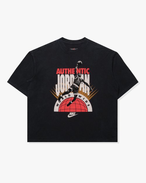 Air Jordan Oversized Reissue Tee - Off Noir/Infrared 23 - IF3016-045