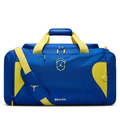 Air Jordan P6 Element Duffel 68.8L - Old Royal/Yellow/White/Yellow - MM9331-U0K