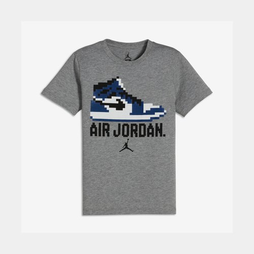 Air Jordan Pixel Pack Game Changer T-Shirt - Grey/Blue/Black - 954741-GEH