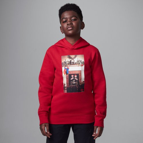 Air Jordan Pullover Hoodie - Gym Red - 957163-R78