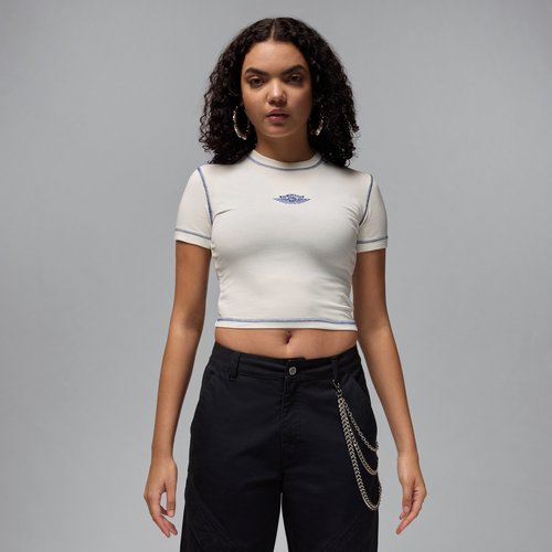 Air Jordan Rare Air Cropped Short-Sleeve T-Shirt - Sail - IB2920-133