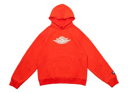 Air Jordan Rare Air Fleece Pullover Hoodie - Chile Red - IB3003-673