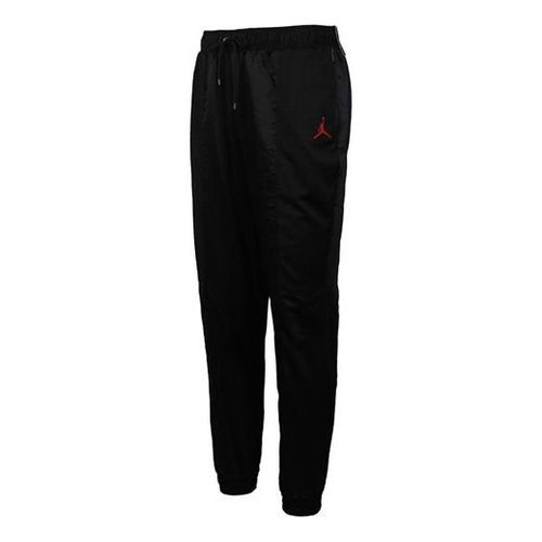 Ar2251 010 Jordan Jumpman Hbr Pants Air Jordan Red Jumpman Logo Sports Long  Pants 'Black' AV1306-010
