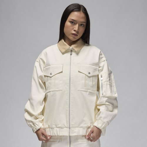 Air Jordan Renegade Jacket - Sail/Legend Medium Brown - FN5674-133
