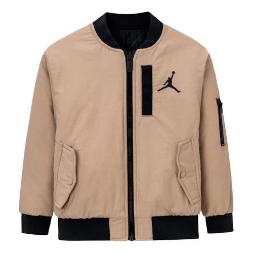 Air Jordan Reversible Bomber Jacket - Tan/Black - JD2342009PS-002