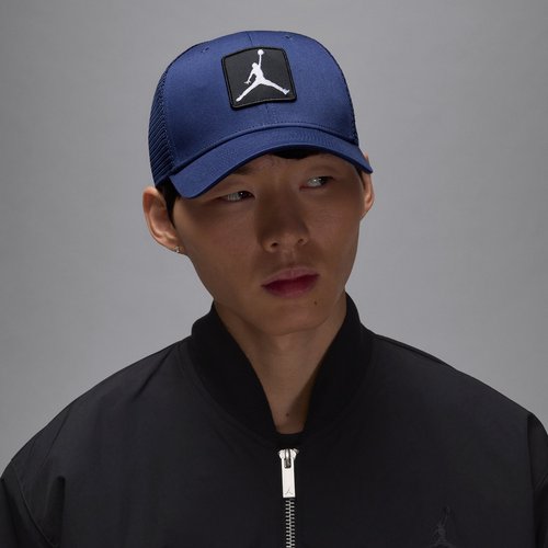 Air Jordan Rise Structured Hat - Midnight Navy/White - FZ0774-411