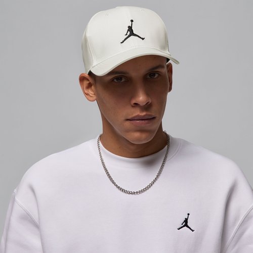 Air Jordan Rise Structured Curved-Bill Hat - Sail/Black - HJ0627-133