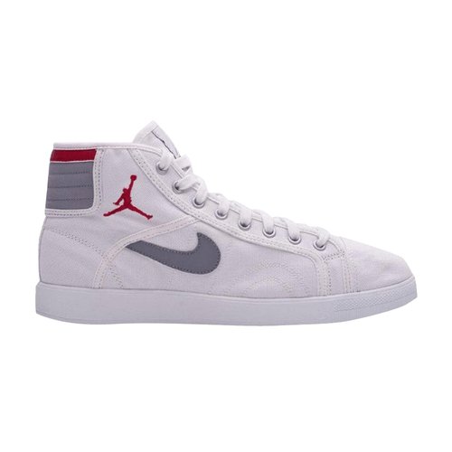 Air Jordan Sky High Canvas - White/Varsity Red/Cement Grey - 407282-101