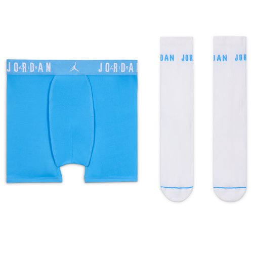 Air Jordan Socks and Dri-FIT Boxer Briefs 2-Piece Set - University Blue - 9J0785-B9F