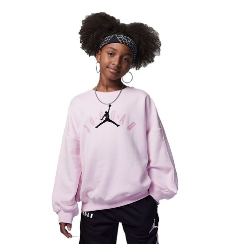 Air Jordan Soft Touch Mixed Logo Sweatshirt - Purple - FV6015-663