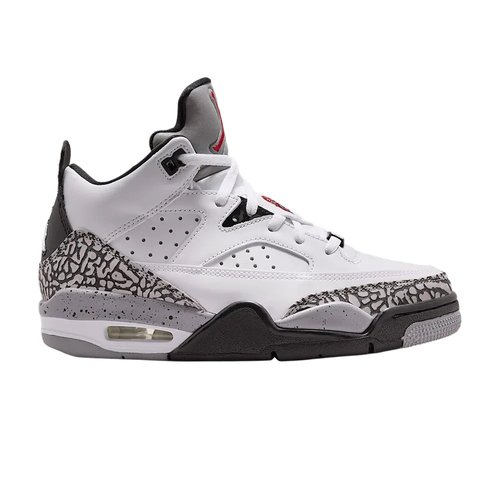 Air Jordan Son of Mars Low - White/Black/Cement Grey/Gym Red - IR0519-101