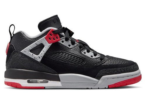 Air Jordan Spizike Low - Black/Wolf Grey/White/Gym Red - FQ3950-009