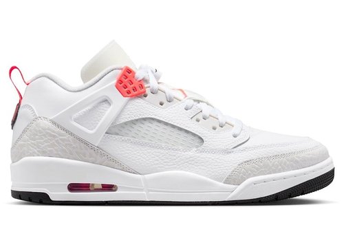 Air Jordan Spizike Low - White/Vast Grey/Black/Bright Crimson - IQ0305-100