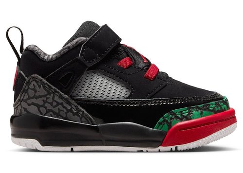 Air Jordan Spizike Low - Black/Classic Green/White/Varsity Red - FQ3952-060