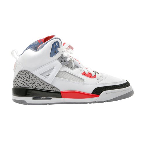 Air Jordan Spiz'Ike - White/Fire Red-Black - 317321-165