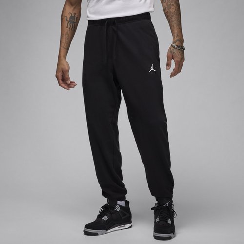 Air Jordan Sport Crossover Dri-FIT Fleece Pants - Black/White - FV8608-010