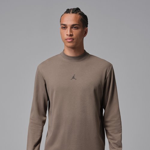 Air Jordan Sport Dri-FIT Golf Long-Sleeve Mock Neck Sweatshirt - Olive Grey/Anthracite - IF2934-040