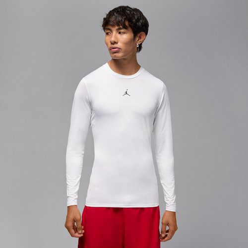 Air Jordan Sport Dri-FIT Long-Sleeve Base Layer Top - White/Black - HQ8683-100