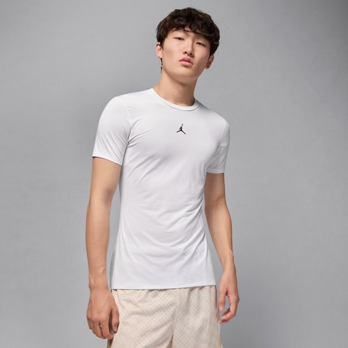 Air Jordan Sport Dri-FIT Short-Sleeve Base Layer Top - White/Black - HV4099-100
