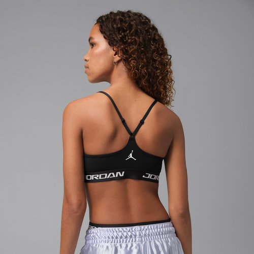 Air Jordan Sport Essentials Padded Adjustable Sports Bra - Black/Black/White/White - IF2255-010