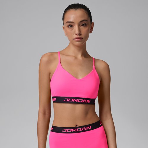 Air Jordan Sport Essentials Padded Adjustable Sports Bra - Hyper Pink/Black/Hyper Pink/Black - IF2255-645