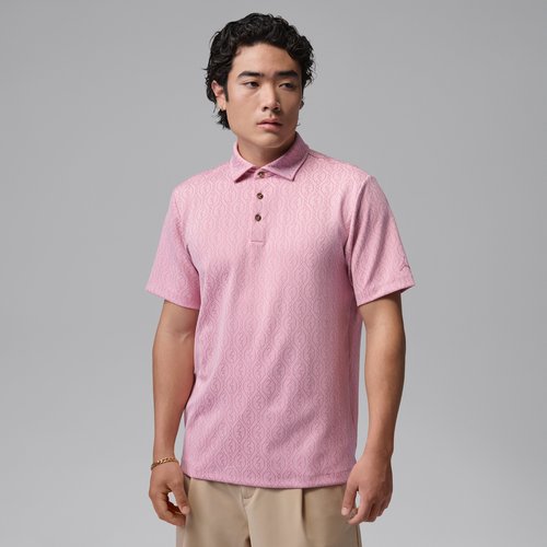 Air Jordan Sport Golf Jacquard Polo - Elemental Pink/Elemental Pink - IF2922-699