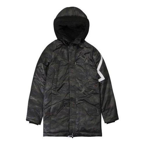 Air Jordan Sports Hooded Down Coat - Black - AA1952-011