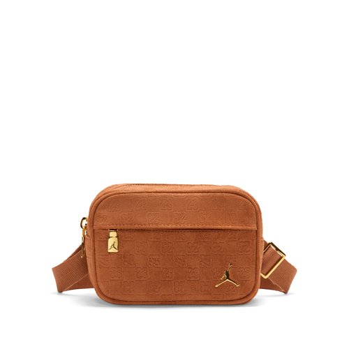 Air Jordan Suede Monogram Camera Bag 1.5L - Cognac - MA9207-X6X